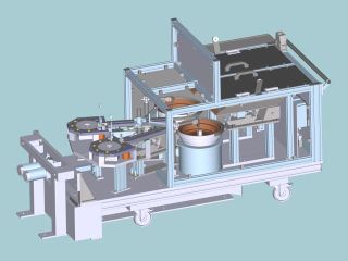 3D Modell einer Zuführeinrichtung