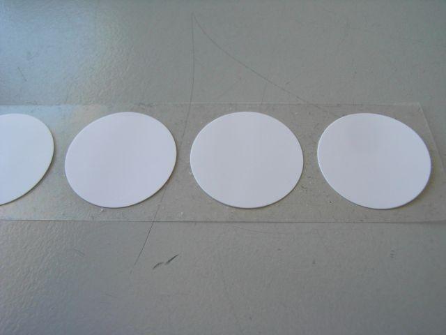 Membranfolien auf Trägermaterial