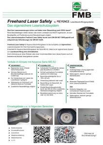Freehand Laser Safety - das eigensichere Laserschutzsystem