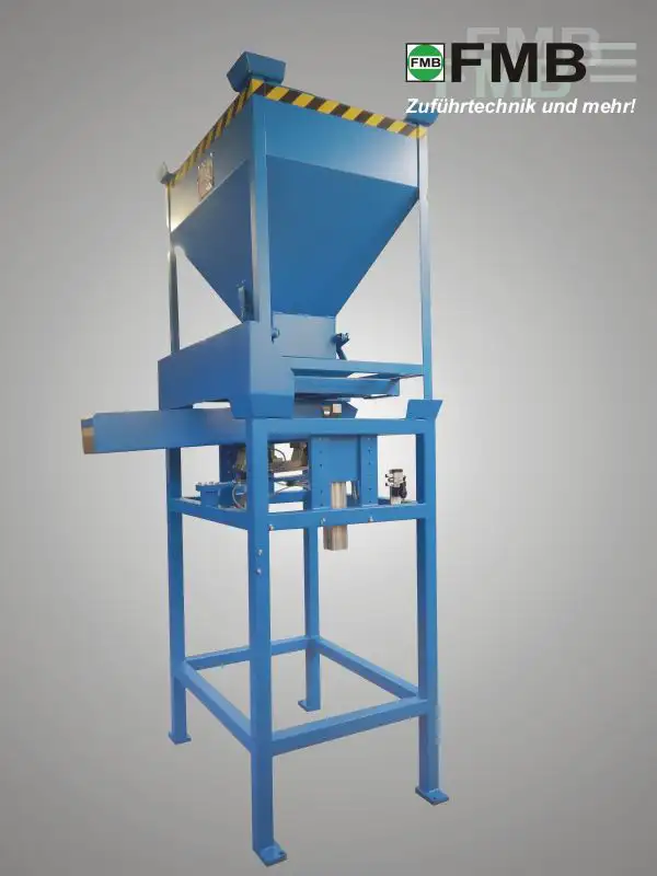 Silo emptying system with Silo 2052