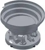 Model of FMB Vibratory bowl feeder BTH-63