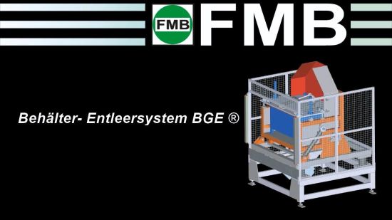 Behälterentleersystem BGE