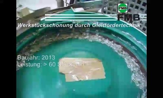 Werkstückschonung durch Gleitfördertechnik